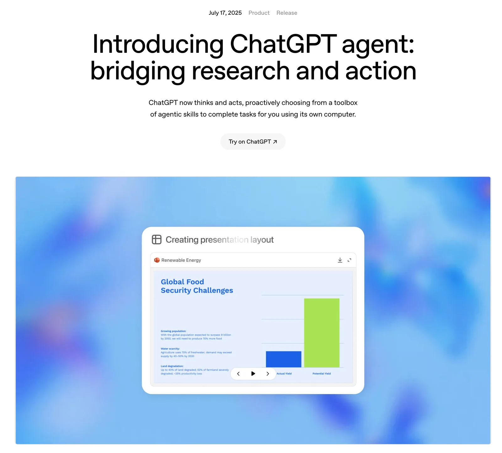 Der ChatGPT-Agent: Eine Einordnung