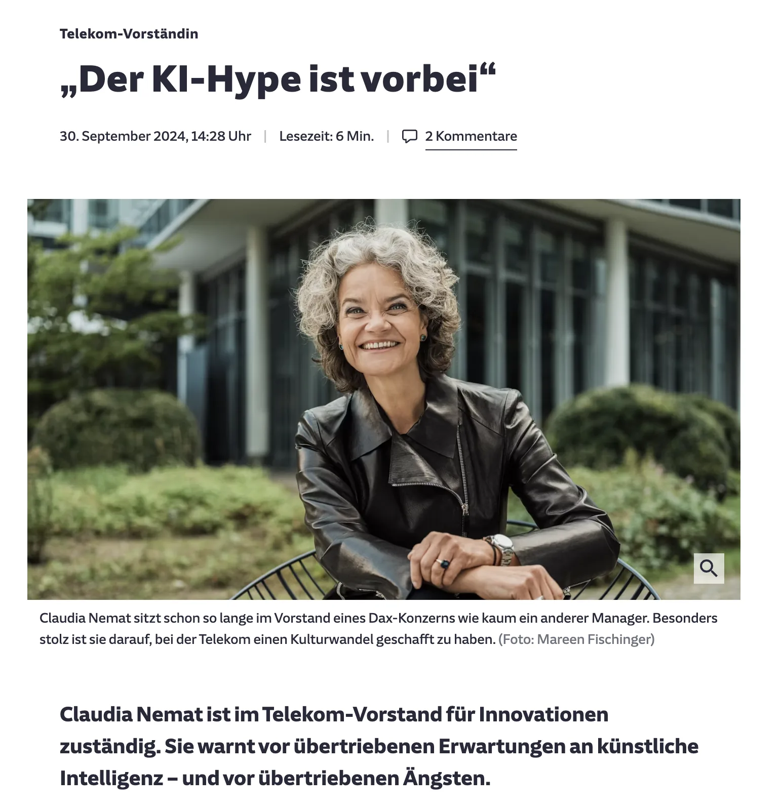 Der Hype ist vorbei - jetzt geht es um den Nutzen