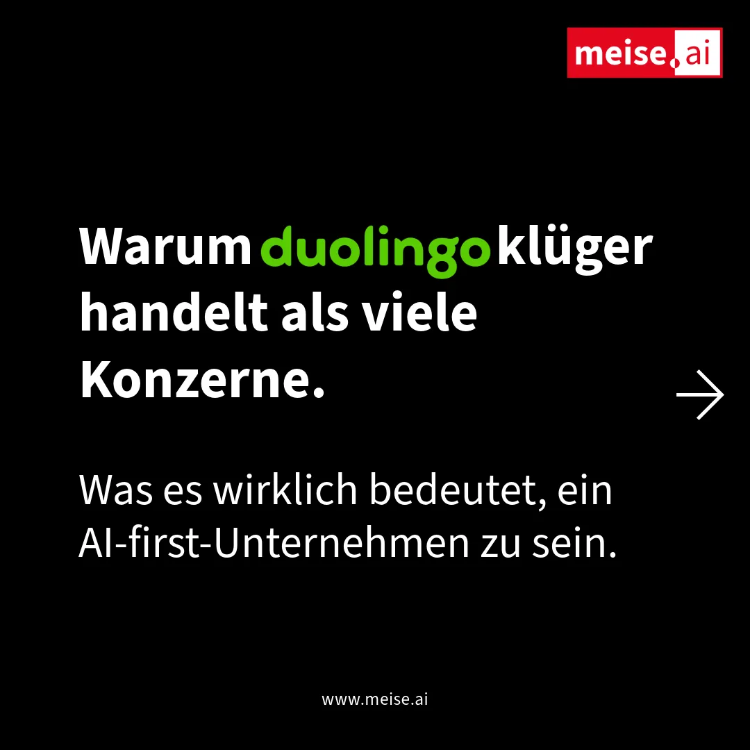 Duolingo wird „AI first“