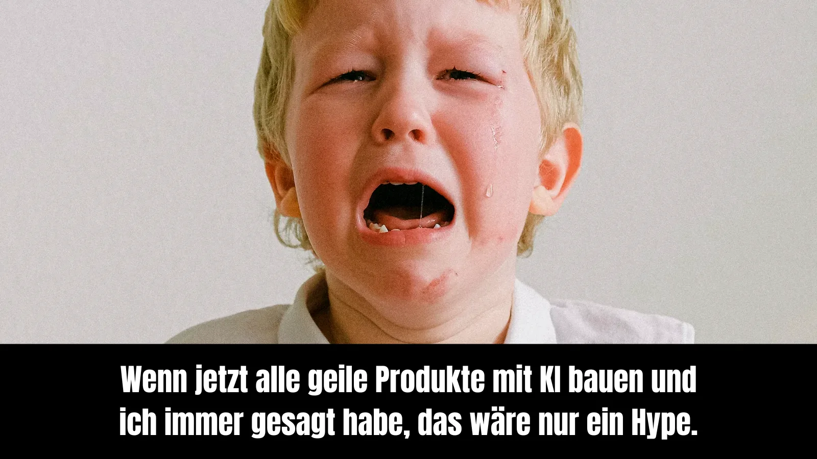 Kein KI? Dann aber hinterher nicht jammern