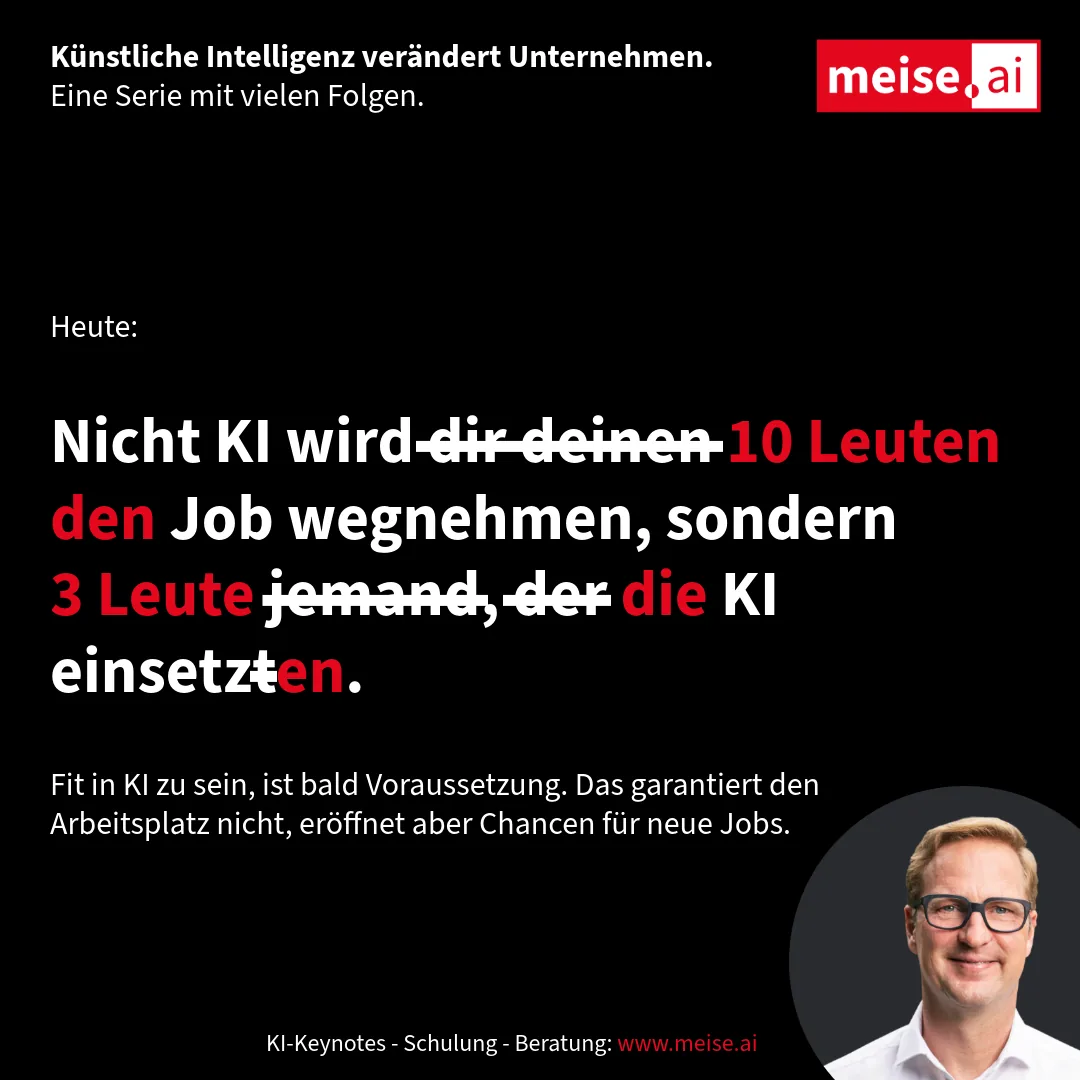 KI können ist gut, reicht aber nicht