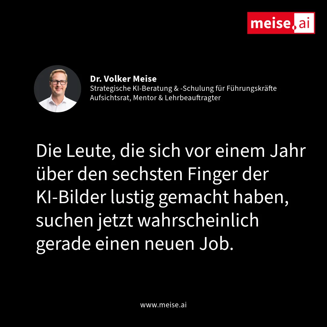 KI macht Fehler - noch