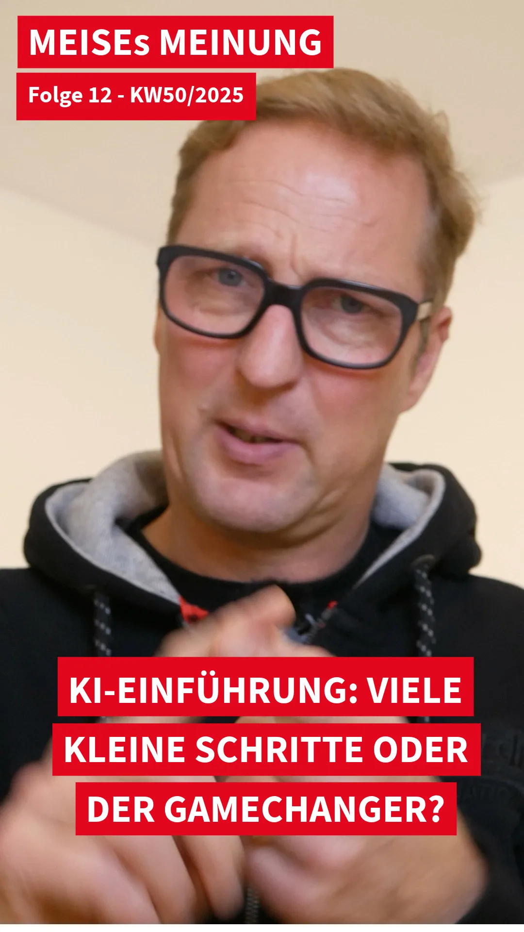 Lieber viele kleine Schritte als ein Big Bang