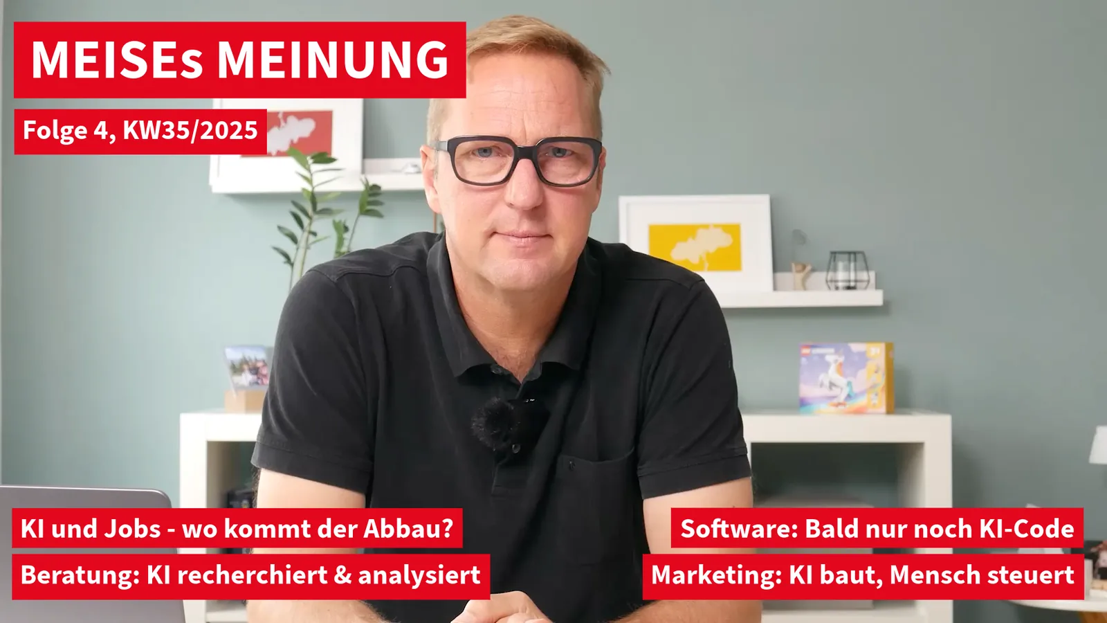 Meises Meinung #4: Welche Jobs frisst die KI?
