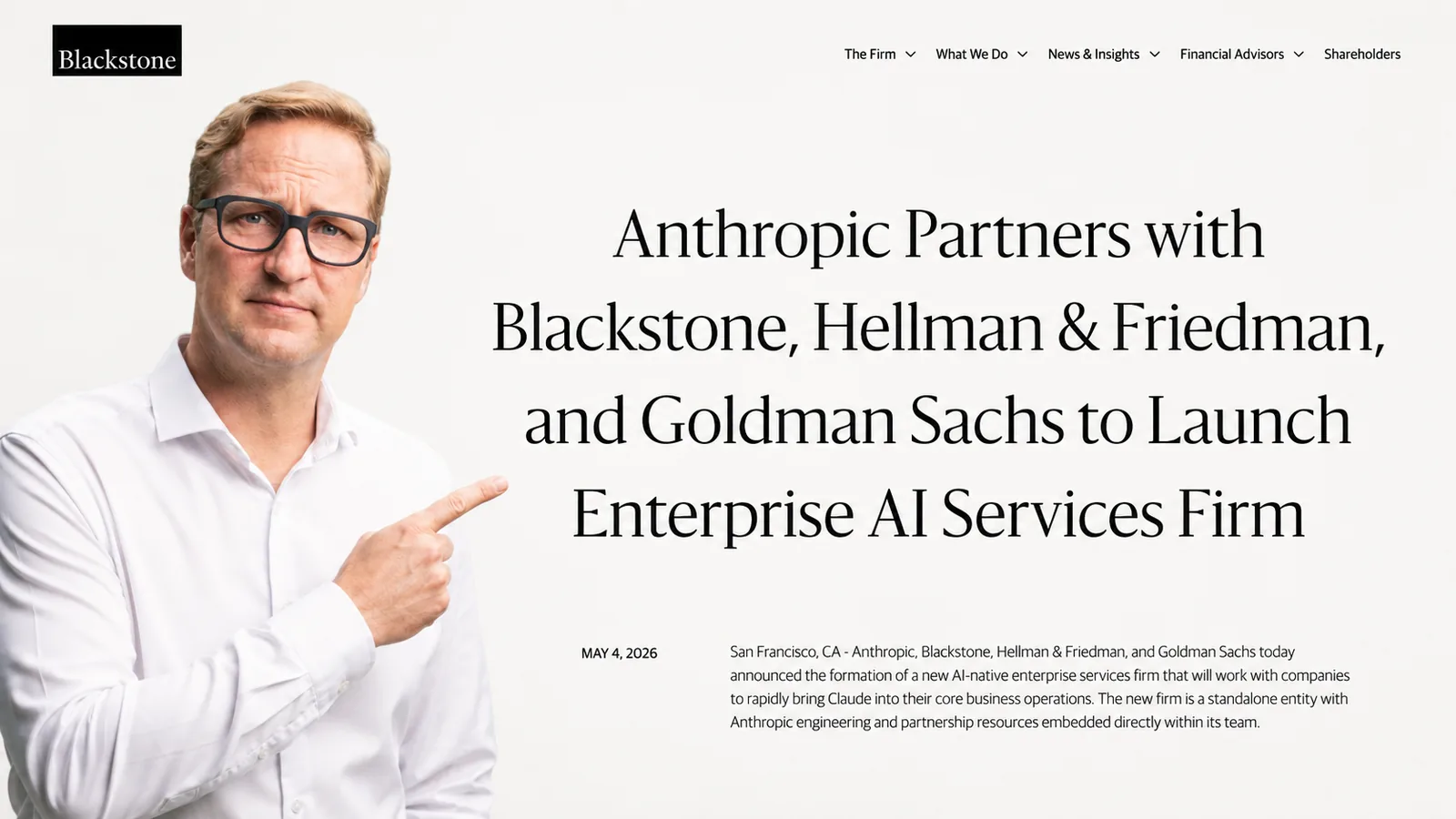Ode: Wie Anthropic und Blackstone die KI-Umsetzung industrialisieren