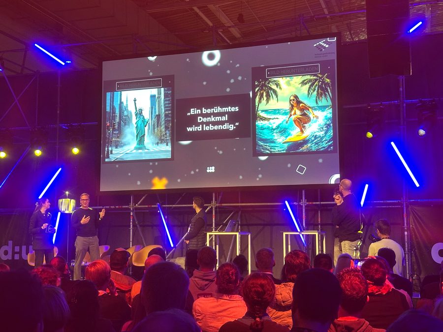 Volker Meise bei einem Kundenevent