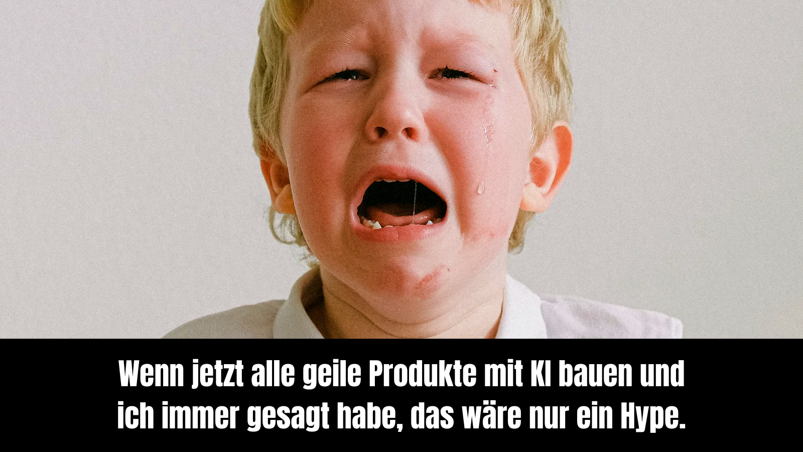 Kein KI? Dann aber hinterher nicht jammern