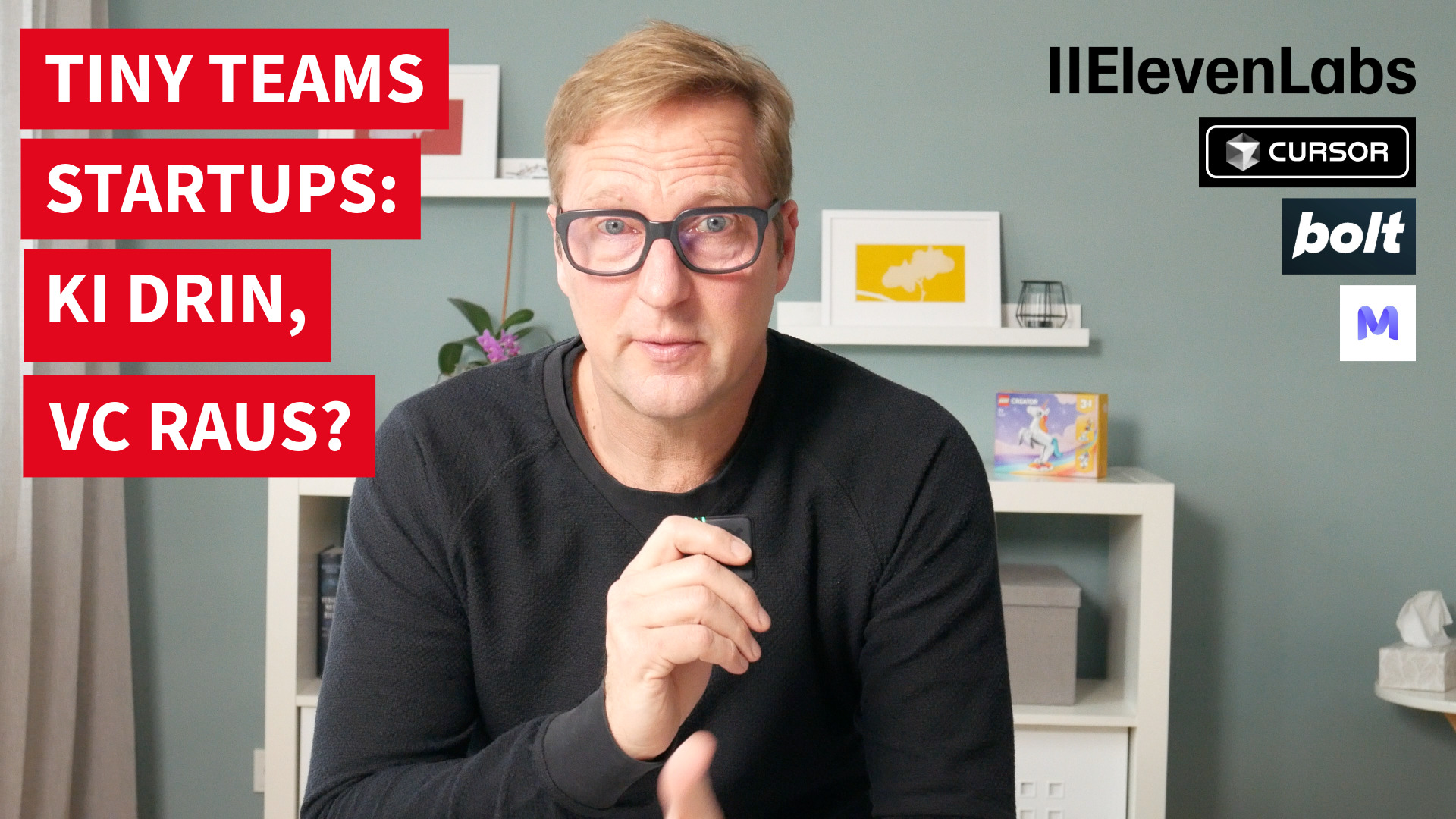 Tiny Teams Startups: KI drin, VC raus?