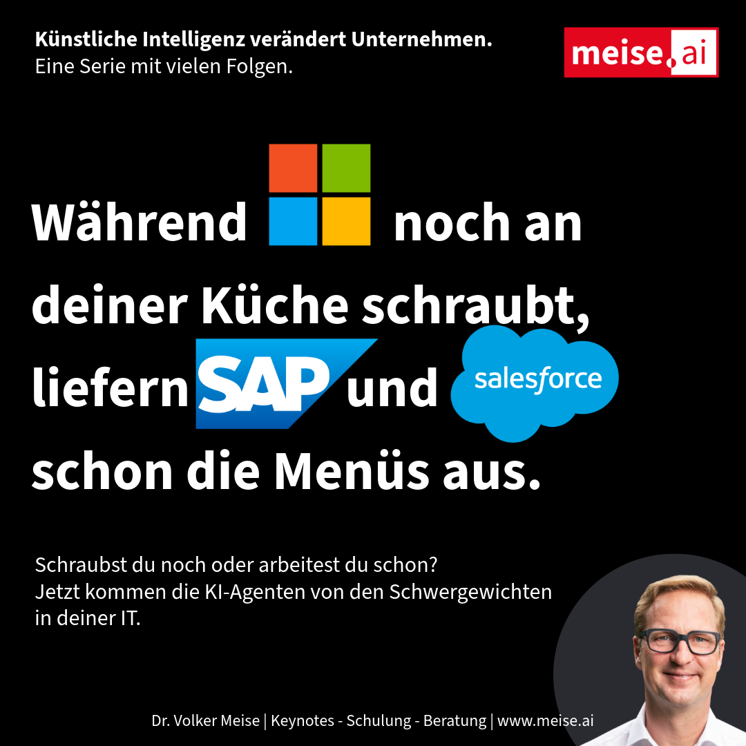 KI-Agenten: Microsoft Copilot vs. SAP und Salesforce