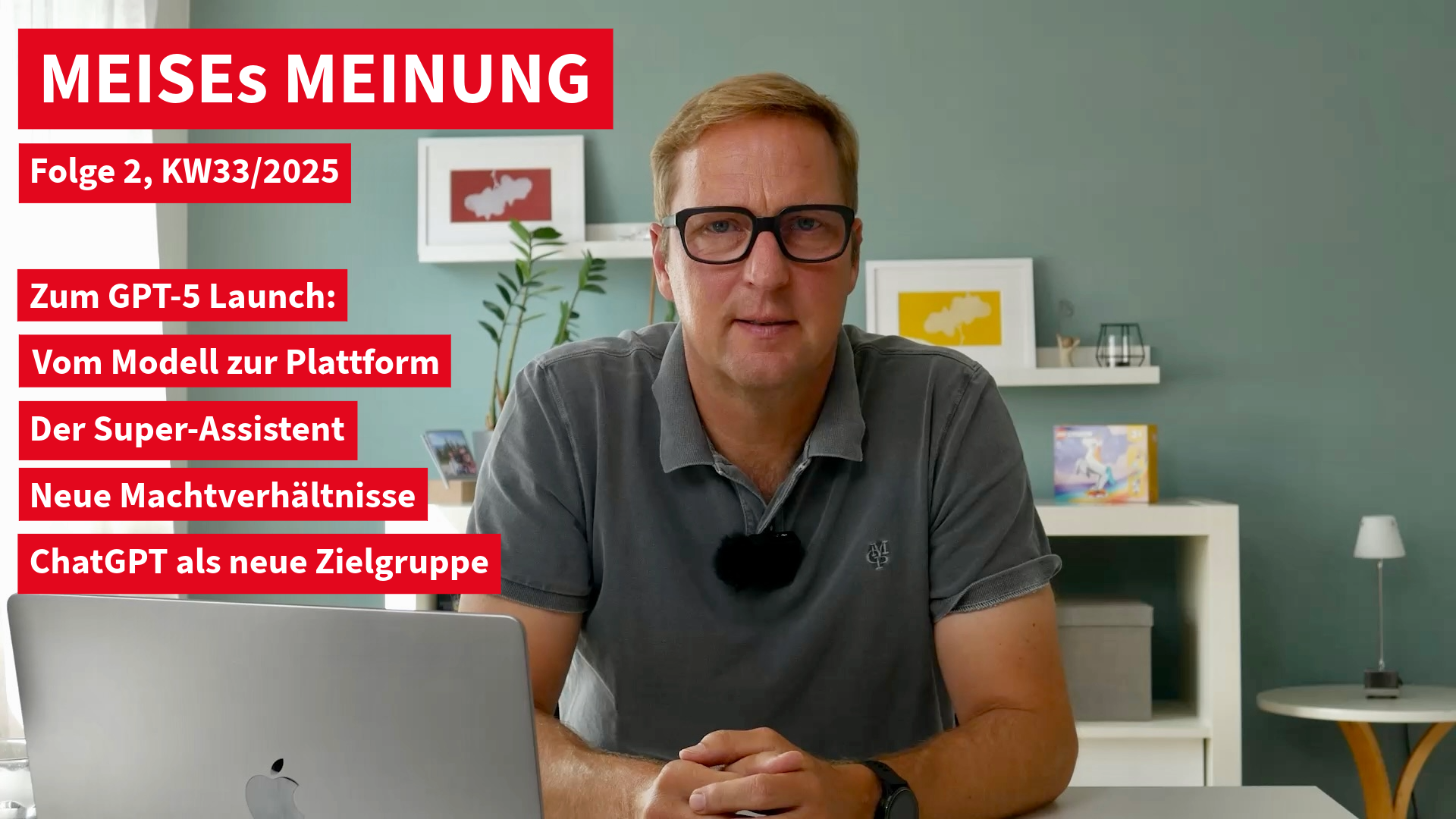 Meises Meinung #2: GPT-5 und die Strategie zum Super-Assistent
