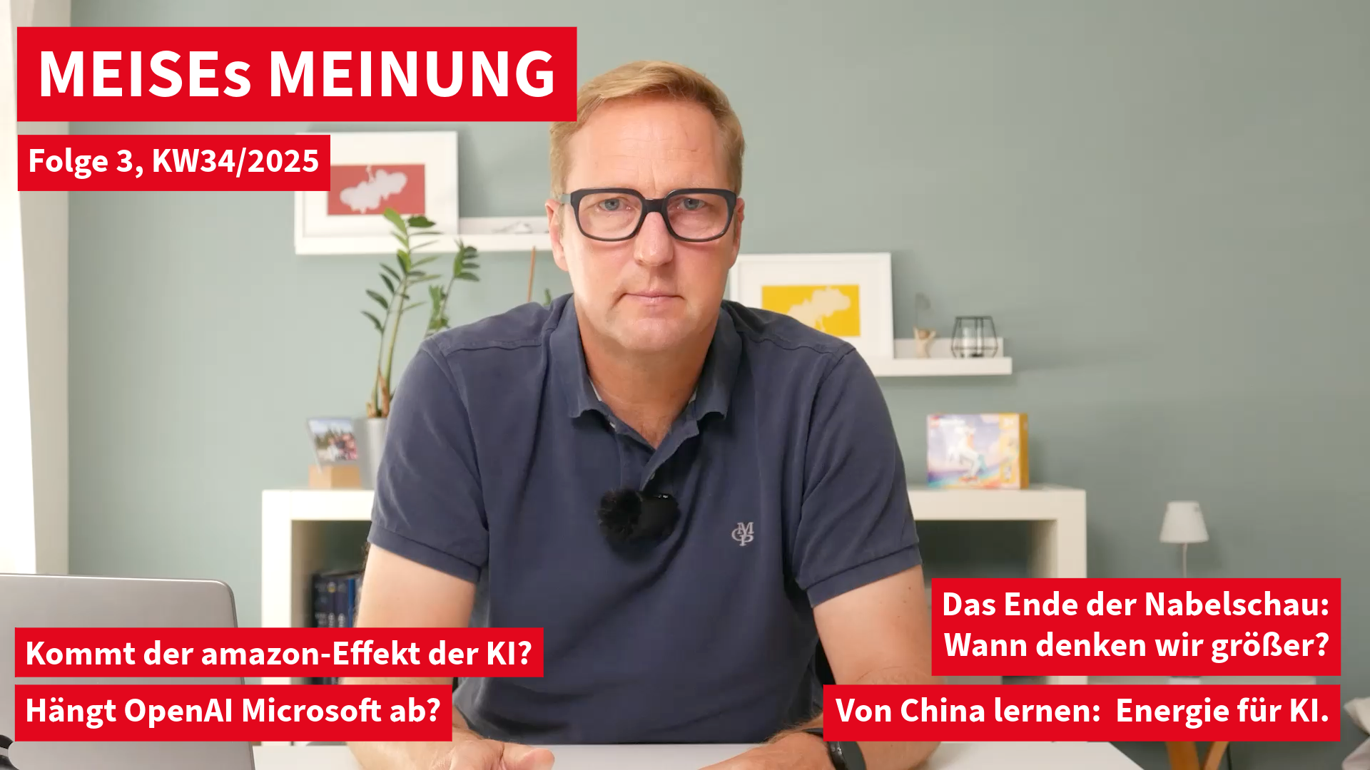 Meises Meinung #3: ChatGPT Strategie, OpenAI vs. Microsoft, groß denken