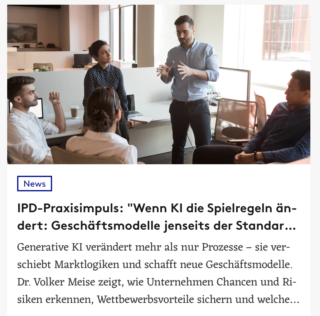 Impulsvortrag an der FH Münster