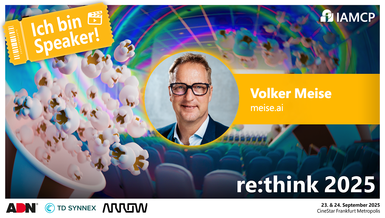 Speaker auf der IAMCP re:think