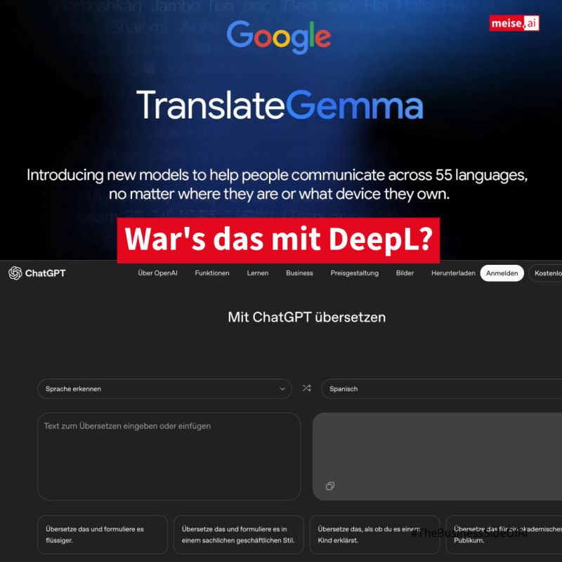 War es das mit DeepL?