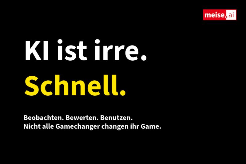 Zwei Geschwindigkeiten bei KI